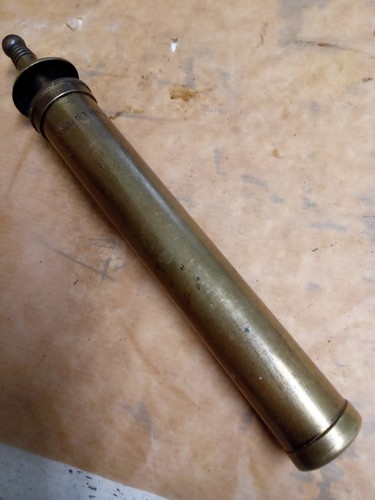 Vintage nesthill brass grease - brass,