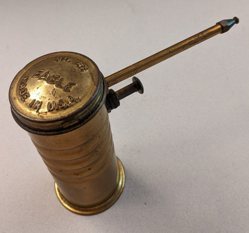 Vintage eagle brass oil - vintage,