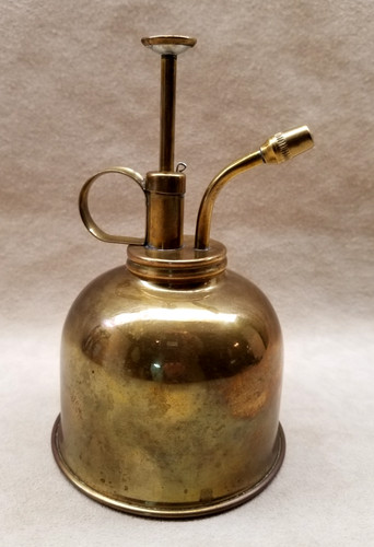 Vintage gold brass - gold, oil
