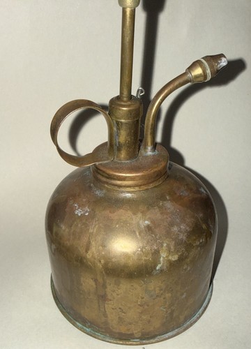 Vintage brass plant - brass,