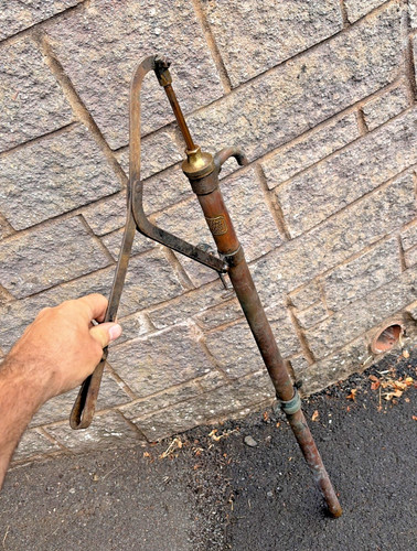 Vintage roseberry brass oil - vintage,