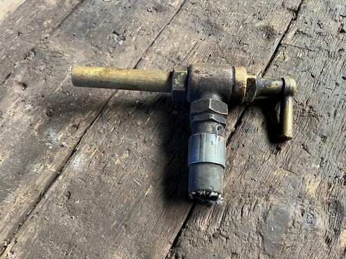 Antique vintage brass petrol - vintage,