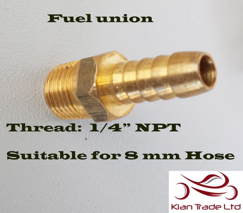 Brass straight oil pump - brass, fuel