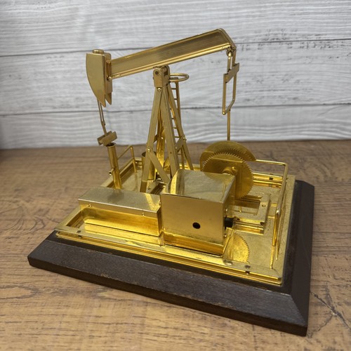 Vintage oil pump jack - , desk
