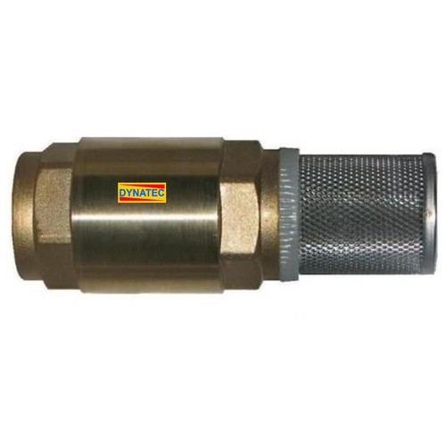 Foot valve strainer check - strainer,