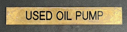 Used oil pump vintage - pump,