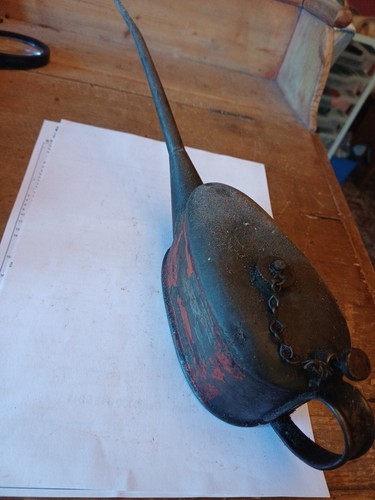 Vintage metal oil - oil, can