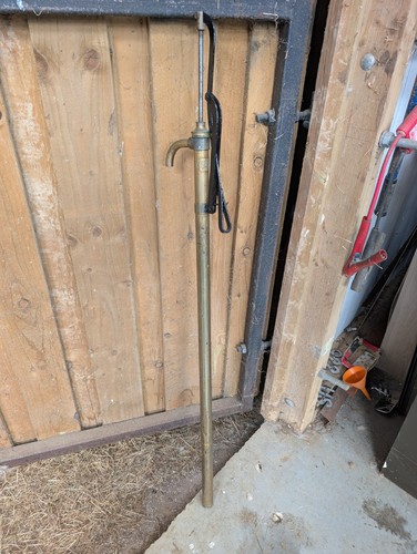 Brass oil pump shell - brass,