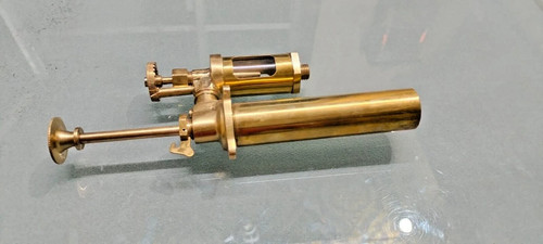 Vintage motorcycle brass - brass, oil