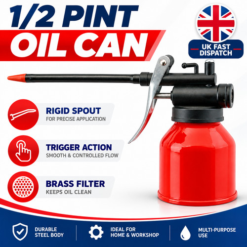 Pint oil can - oil,